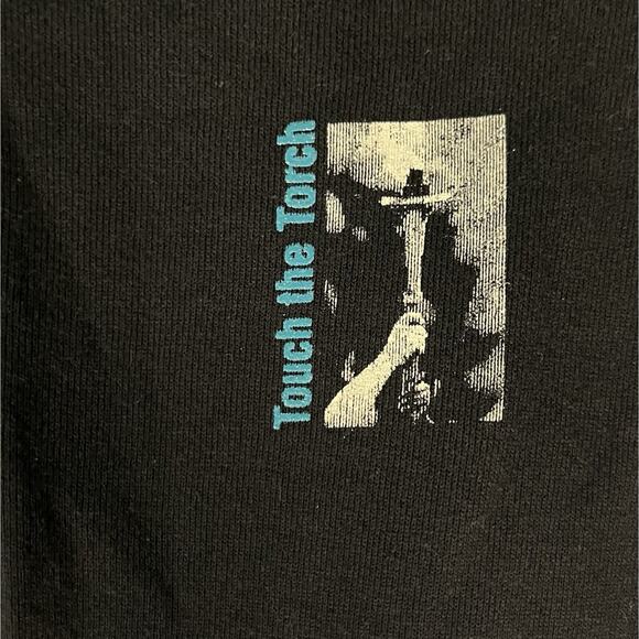 RARE 1992 Olympics Torch L Sweatshirt USPS Fruit Of The Loom USA Made VTG Touch - Picture 7 of 10